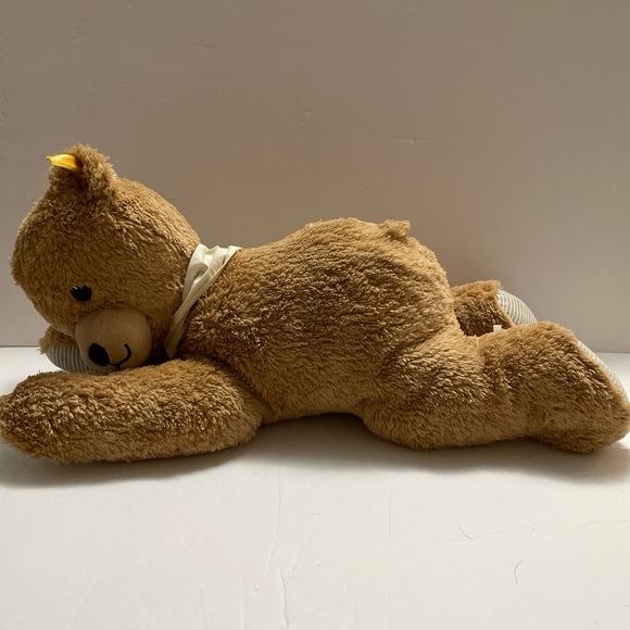 Steiff Other - Steiff Sleep Well Bear Gray Tan Stripe GUC